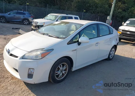 2010 Toyota Prius Ii из США, поврежденный, VIN JTDKN3DU7A0093240